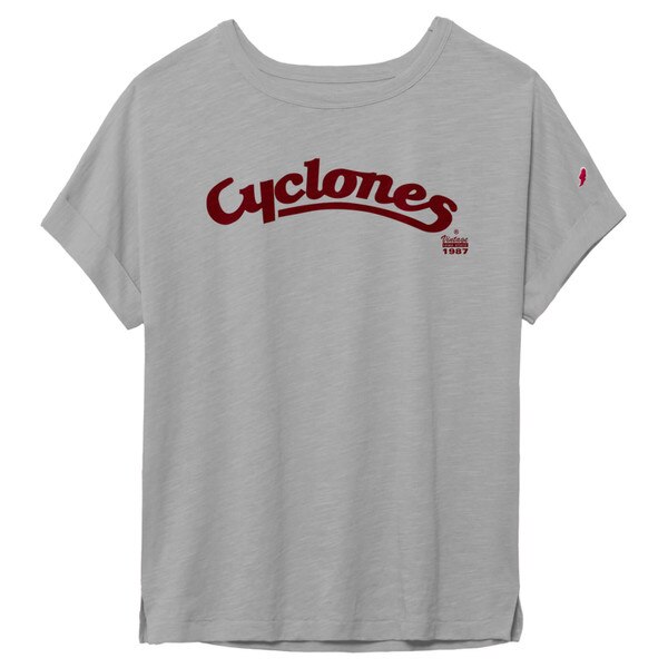 League Women's Cyclones Gray T-Shirt